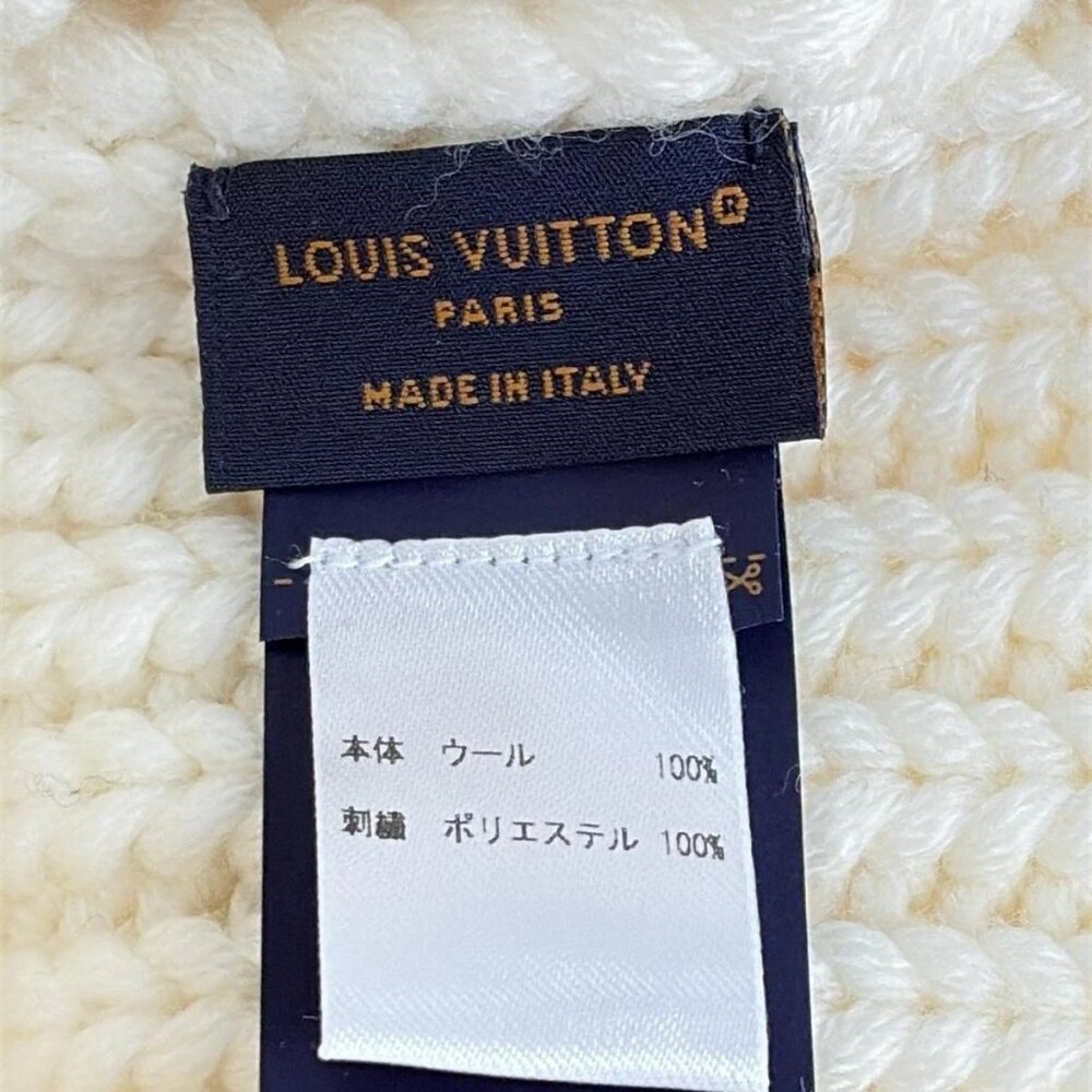 LOUIS VUITTON Beanie Only LV M90799 Creme (Ivory) - MY4215 Hat Wool - Picture 7 of 7